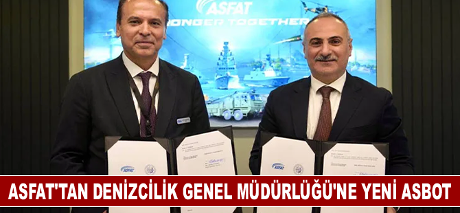 ASFAT'tan Denizcilik Genel Müdürlüğü'ne yeni ASBOT