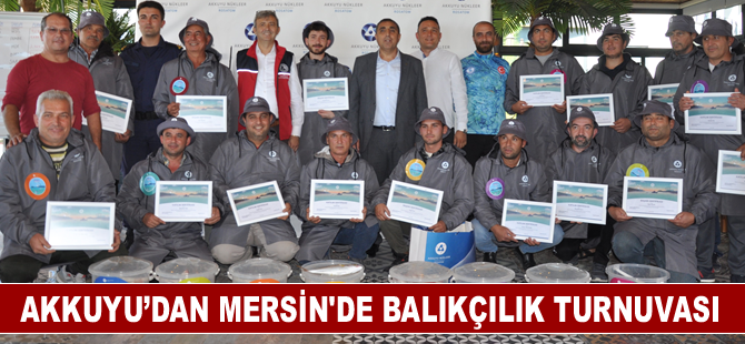 Akkuyu, Mersin'de balıkçılık turnuvası düzenledi