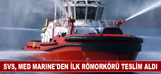 SVS, Med Marine'den ilk römorkörü teslim aldı