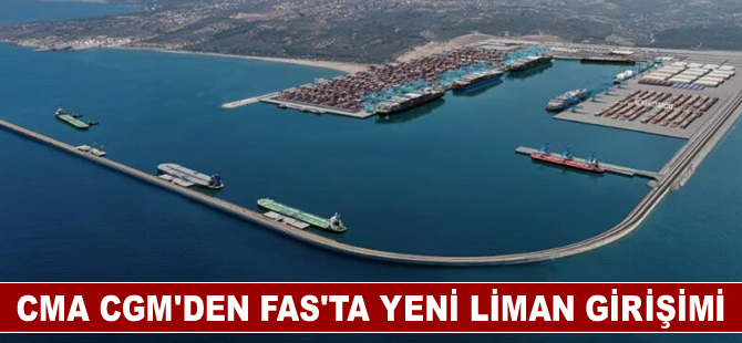 CMA CGM, Fas konteyner terminali için ortak girişim anlaşması imzaladı