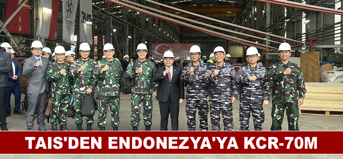 TAIS'den Endonezya’ya KCR-70M