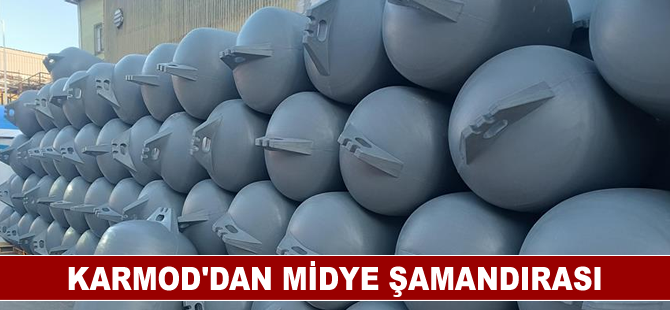 Karmod'dan deniz ürünleri üretim çiftliklerine özel midye şamandırası