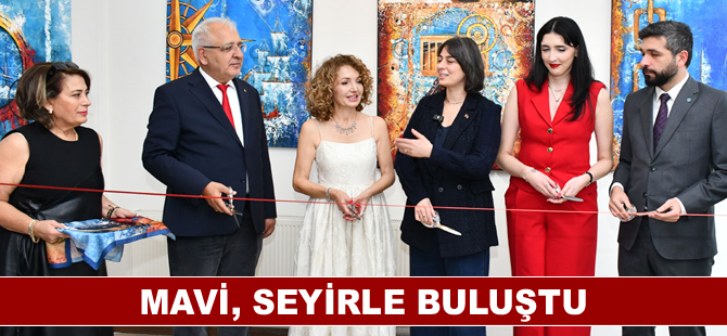 Mavi, seyirle buluştu