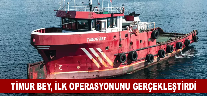 Timur Bey, ilk operasyonunu gerçekleştirdi