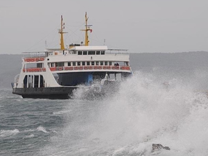 Çanakkale Boğaz hattında feribot seferleri yapılamayacak