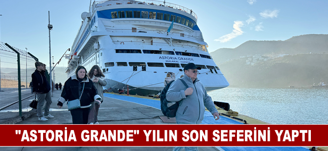 "Astoria Grande" yılın son seferini yaptı