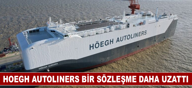 Höegh Autoliners bir sözleşme daha uzattı