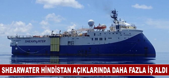 Shearwater Hindistan açıklarında daha fazla iş aldı