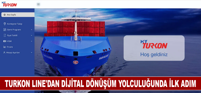 Turkon Line’dan dijital dönüşüm yolculuğunda ilk adım