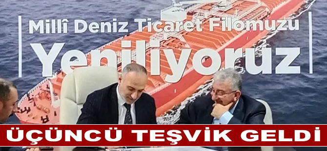 Üçüncü teşvik geldi