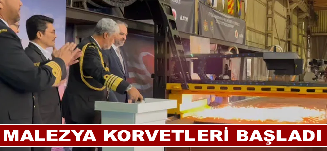 Malezya korvetleri başladı