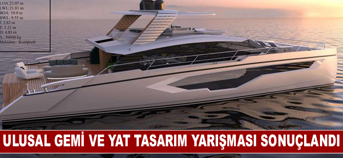 Ulusal Gemi ve Yat Tasarım Yarışması sonuçlandı