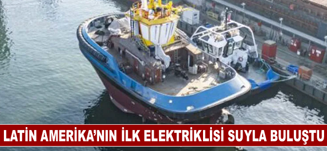 Latin Amerika’nın ilk elektriklisi suyla buluştu