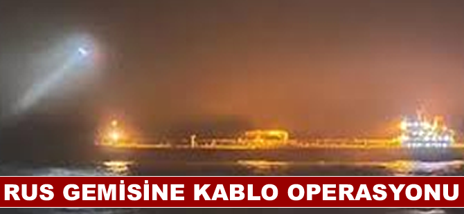 Rus gemisine kablo operasyonu