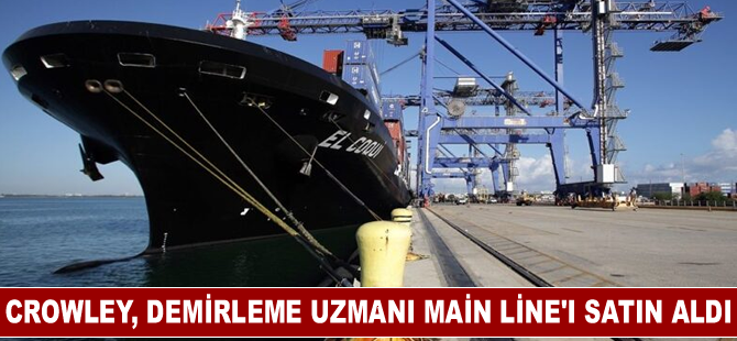 Crowley, demirleme uzmanı Main Line'ı satın aldı