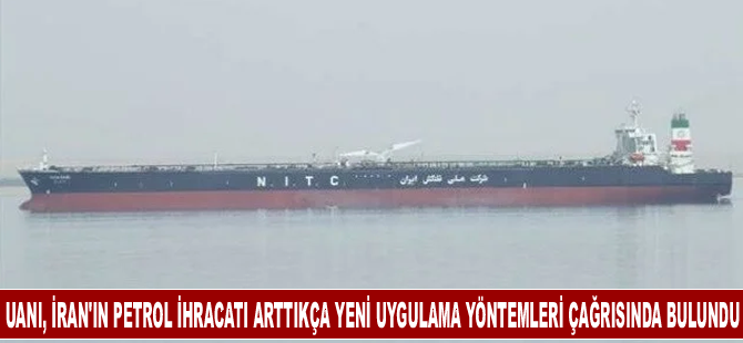 UANI, İran'ın Petrol İhracatı Arttıkça Yeni Uygulama Yöntemleri Çağrısında Bulundu