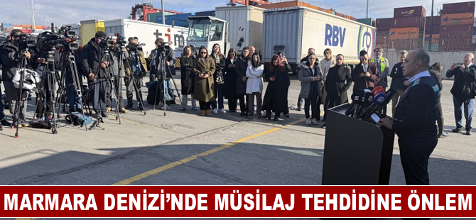 Marmara Denizi’nde Müsilaj tehdidine önlem