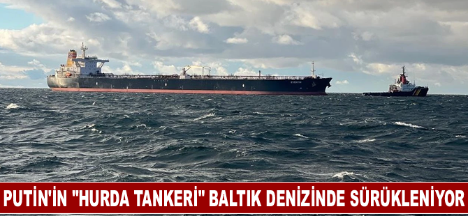 Putin'in "Hurda Tankeri" Baltık Denizinde Sürükleniyor