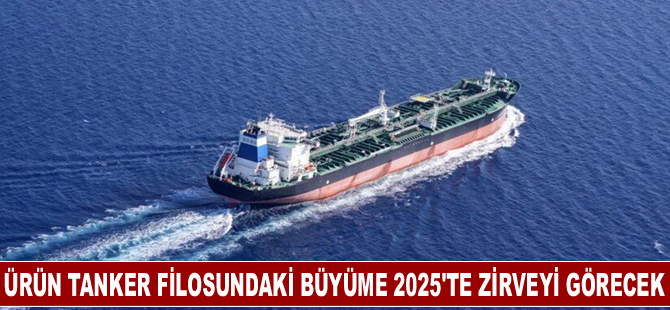 Ürün tanker filosundaki büyüme 2025'te zirveyi görecek