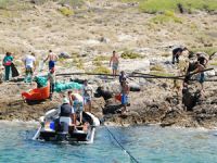 Çeşme'de deniz ve kıyı temizliği etkinliği gerçekleştirildi