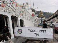 TCSG DOST, Trabzon Limanı'nda ziyarete açıldı