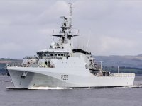 HMS Forth, İngiliz Kraliyet Donanması'na teslim edildi