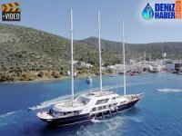 M/S MEIRA, Bodrum'da denize indirildi