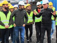 RTEÜ öğrencileri, HOPAPORT’a teknik gezi düzenlediler