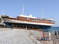 Bodrum'da 'Yüzen Oteller' denizle buluşuyor