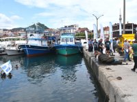 Amasra’da deniz dibi temizliği yapıldı