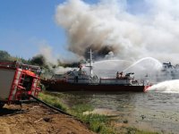 Svitaya Rusi isimli yolcu gemisinde yangın çıktı