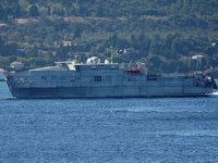 'USNS Yuma' isimli savaş gemisi, Çanakkale Boğazı'ndan geçti