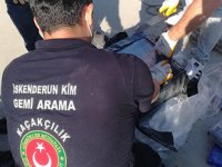 İskenderun’da kömür yüklü gemide kokain ele geçirildi