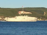 'USNS Carson City' isimli yüksek hızlı transfer gemisi, Çanakkale Boğazı’ndan geçti