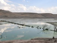 Kars'ta baraj kapakların açılınca su seviyesi 30 metre düştü