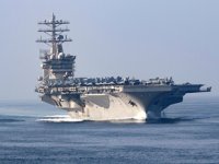 USS Nimitz isimli ABD savaş gemisi, Ortadoğu'da kalmaya devam edecek