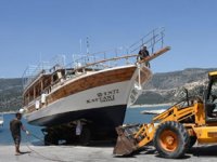 Yatlar, Akdeniz'in mavi sularıyla buluştu