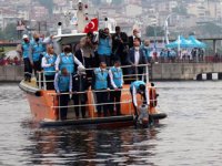 Marmara'ya nefes olacak cihazlar denize bırakıldı