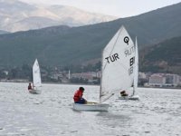 Yelkenciler, Van Gölü’nde Türkiye Şampiyonası'na hazırlanıyor