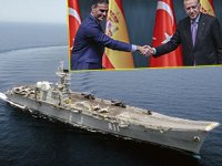 El Pais: Erdoğan, uçak gemisi için İspanya'ya teklifte bulundu