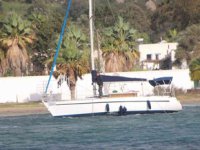 Bodrum’da yelkenli tekne karaya oturdu