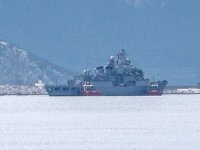 TCG Salihreis fırkateyni, Antalya Limanı'na demir attı