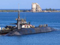 ABD'nin balistik füze denizaltısı USS Nevada, Guam Adası'na ulaştı