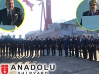 Anadolu Tersanesi, Katar için inşa ettiği Mekanize Çıkarma Gemileri’ni denize indirdi