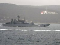 Rus savaş gemileri, peş peşe Çanakkale Boğazı’ndan geçti