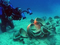 Fethiye'de Roma Dönemi'ne ait 'son Rodos batığı' bulundu