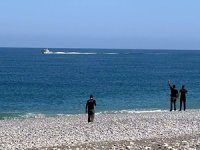 Kastamonu'da batan "Maviş" isimli tekne denizden çıkartıldı