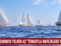 Tekneler "Kazanmaya Yelken Aç" temasıyla maviliklere yelken açıyor