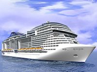 MSC Cruises’un yeni nesil gemisi MSC MERAVIGLIA'nın çelik sac kesim töreni yapıldı