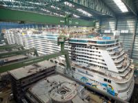 Norwegian Escape kruvaziyer gemisi bugün denize indiriliyor